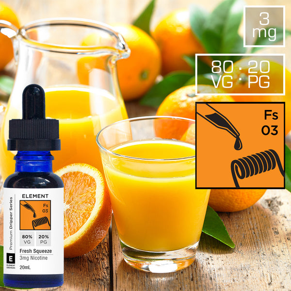 Element Fresh Squeeze Dripper E-Liquid E-Liquid Marketplace Element Fresh Squeeze Dripper E-Liquid E-Liquid Marketplace